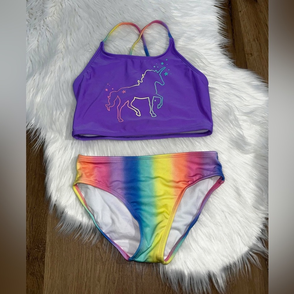 Cat&Jack swim set girls size 10/12